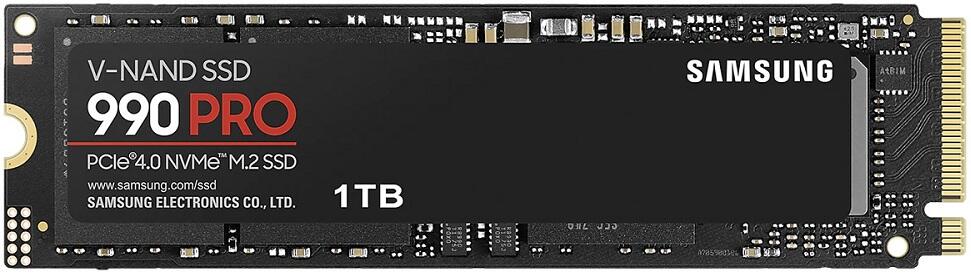 Disco SSD Samsung 990 PRO 1TB/ M.2 2280 PCIe 4.0/ Compatible con PS5 y PC/ Full Capacity