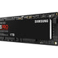 Disco SSD Samsung 990 PRO 1TB/ M.2 2280 PCIe 4.0/ Compatible con PS5 y PC/ Full Capacity