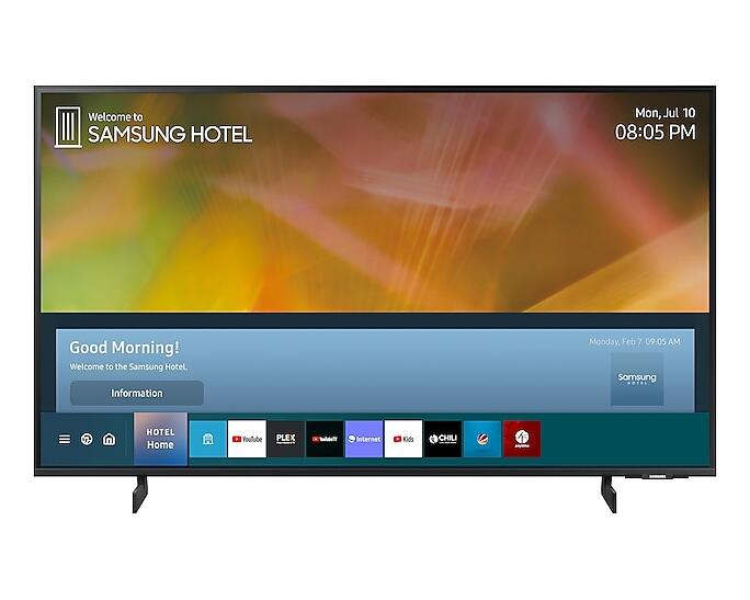 SAMSUNG HOSPITALITY LED TV 55" SERIE AU 800 4K SMART TV FLAT