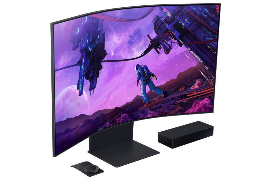 Monitor Gaming | Samsung | Odyssey Ark UHD Mini LED | 165Hz | Smart