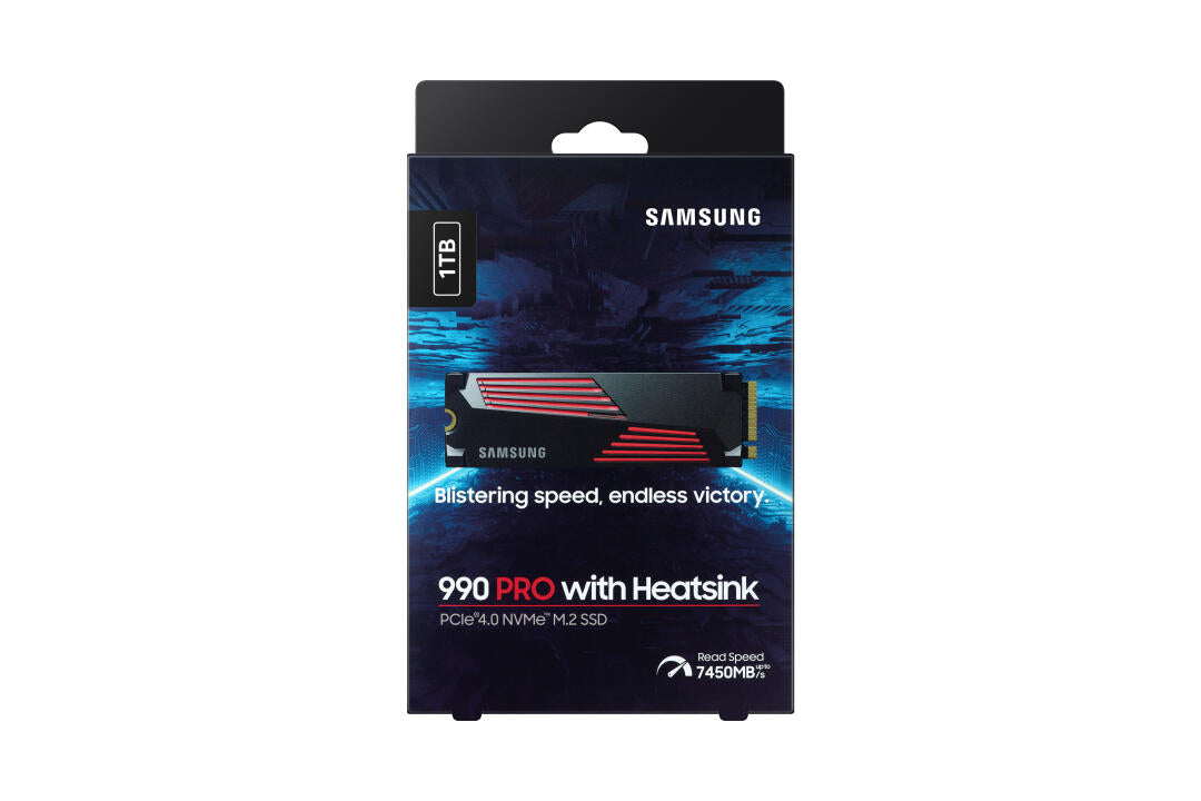 SSD M.2 | Samsung | 990 Pro 1TB | PCIe 4.0 NVMe | Heatsink