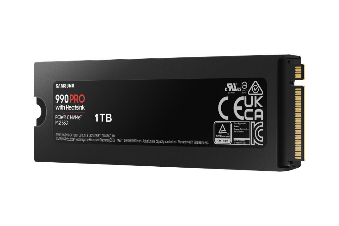 SSD M.2 | Samsung | 990 Pro 1TB | PCIe 4.0 NVMe | Heatsink