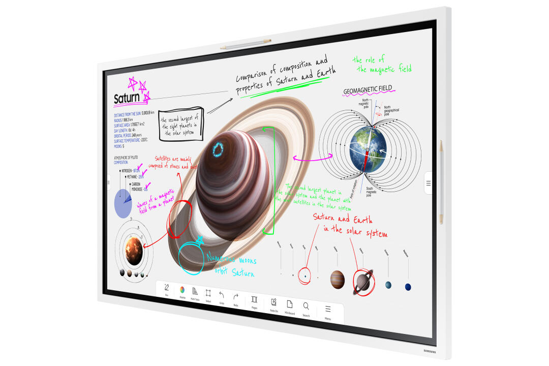 Quadro Interactivo Digital | Samsung | Flip Pro 55" | Novo | 4K