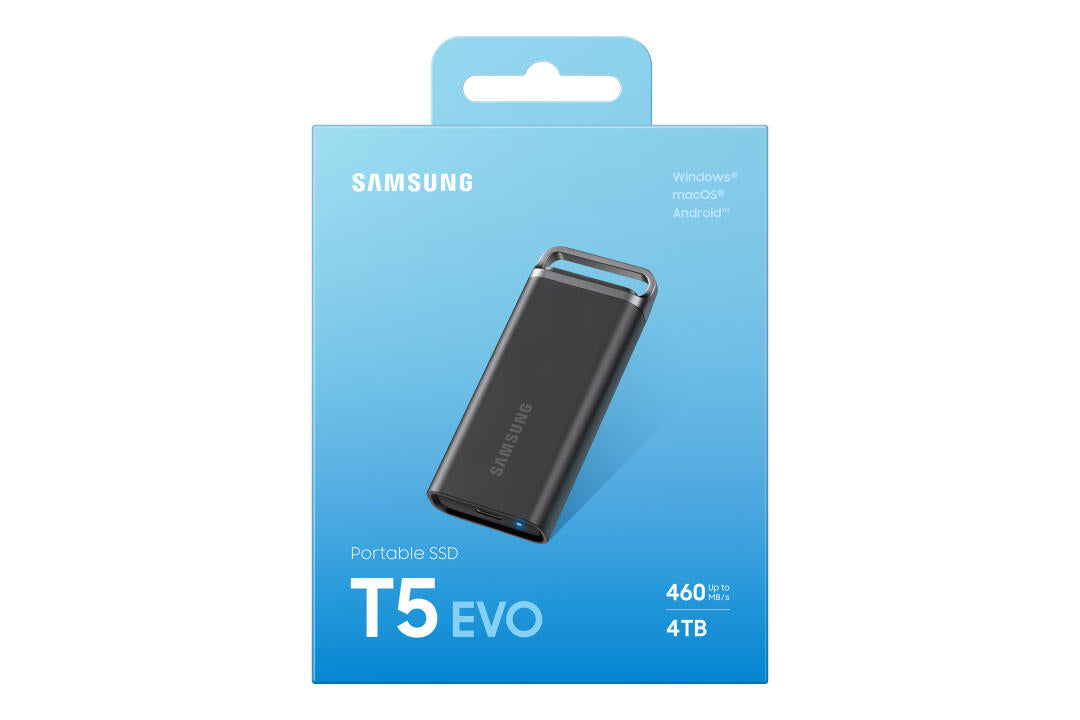 SSD Externo | Samsung Portable T5 EVO | USB 3.2 | 4TB