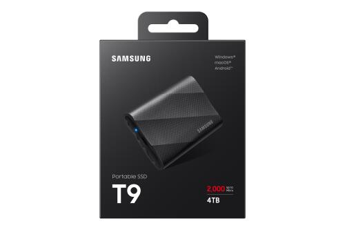 SSD Externo | Samsung T9 | USB 3.2 | 4TB | Portable