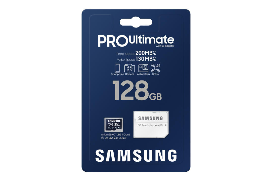 Cartão MicroSDXC | Samsung | MB-MY128S | 128 GB | UHS-I