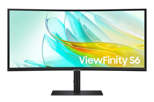 SAMSUNG MONITOR VIIEWFINITY 34" S6 S65UC USBC WQHD KVM SWITCH