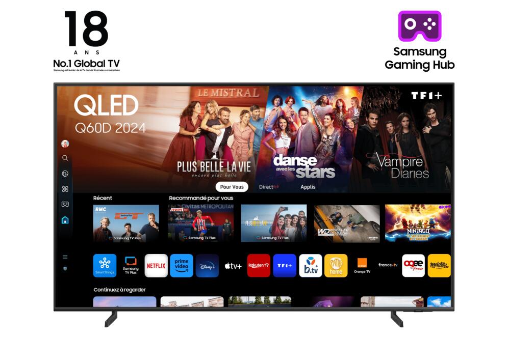 SAMSUNG QLED 50" 4K SMART TV 3HDMI 2USB (E)