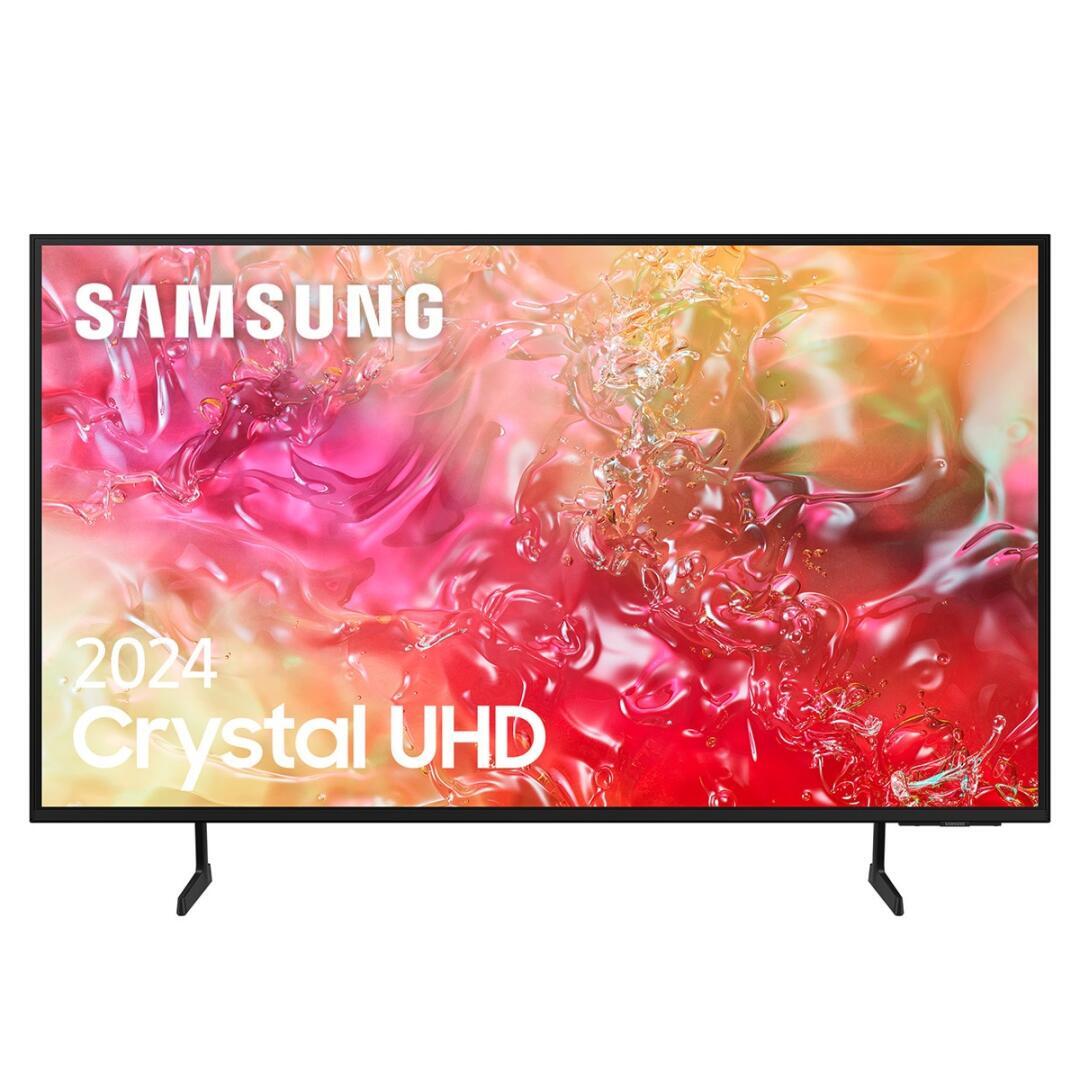 SAMSUNG LED TV 85" DU7105 4K UHD SMART TV HDR PLANA 2024