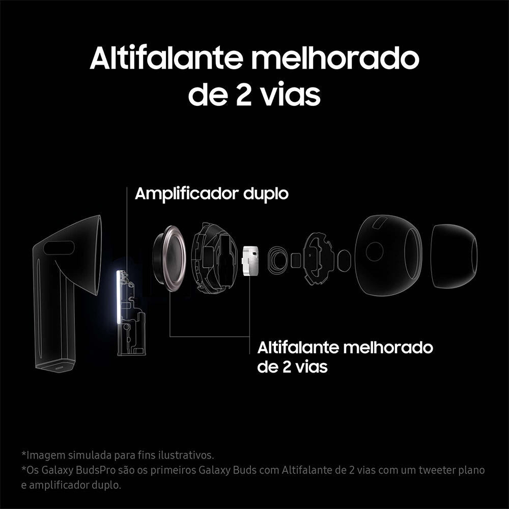 SAMSUNG - Galaxy Buds3 Pro Grafite SM-R630NZAAEUB