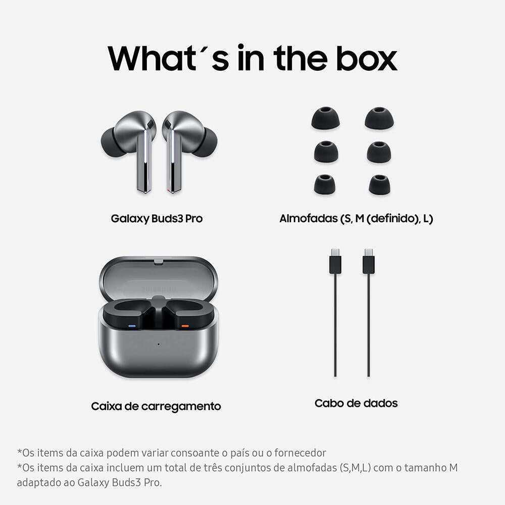 Auriculares Samsung Galaxy Buds3 Pro Grafite