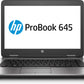 Portátil Recondicionado HP 645 G3 AMD Pro A10-8730B 16Gb 512Gb SSD 14" W10Pro